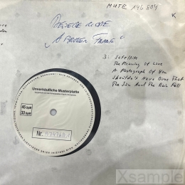 SONOPRESS Musterplatte Version 2